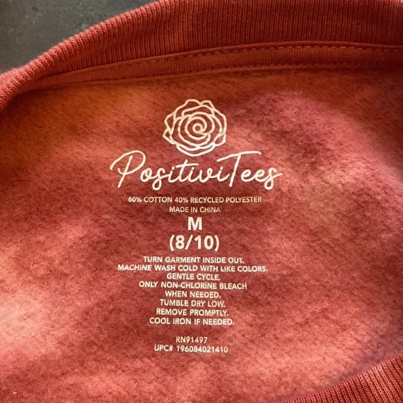 Lightweight Soft “Mom Mode” Tye Dye Sweatshirt Size M - Picture 5 of 5